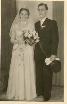 Hochzeit von Fritz und Marlene Imbusch 16.07.1957